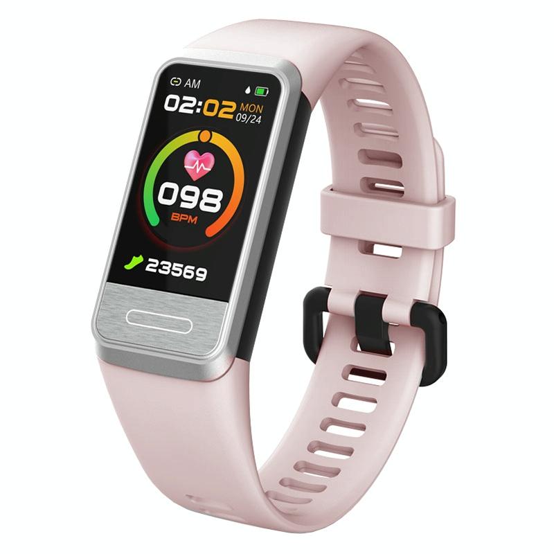 Smart Bracelet With Blood Oxygen Monitoring And Tft Hd Screen - Blue