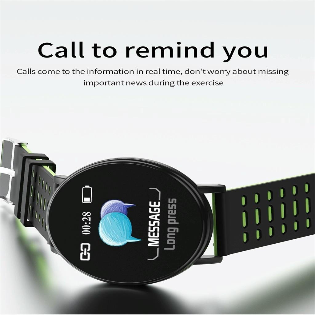 Smart Watch With Call Reminder And Health Monitoring - Blue