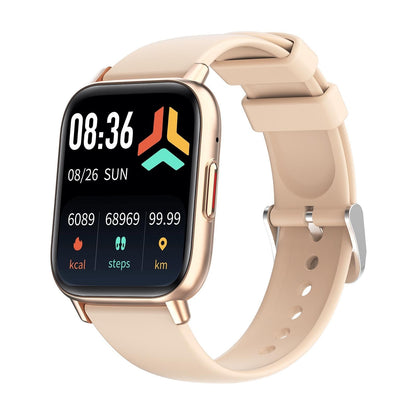 1.83 Inch Bt5.2 Smart Sport Watch Support Sleep / Heart Rate / Blood Oxygen / Temperature / Heart Sugar / Blood Pressure Health Monitor - Gold