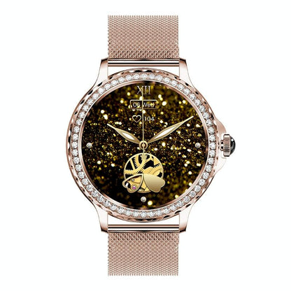 1.3 Inch Ip68 Waterproof Colour Screen Smart Watch Support Heart Rate / Blood Pressure / Blood Oxygen Monitoring - Silver