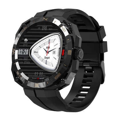 Smart Watch With Heart And Blood Monitoring Colour Screen - Gold