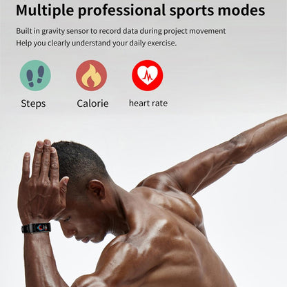 1.08 Inch Waterproof Smart Watch With Bluetooth Call - Silver