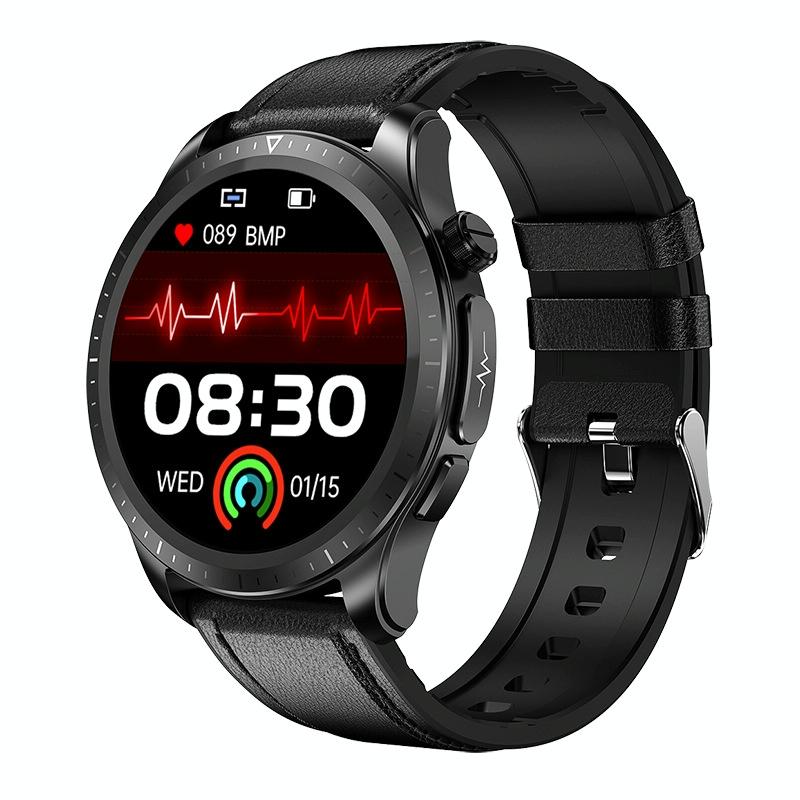 Smart Watch With Heart / Blood Monitoring - Brown