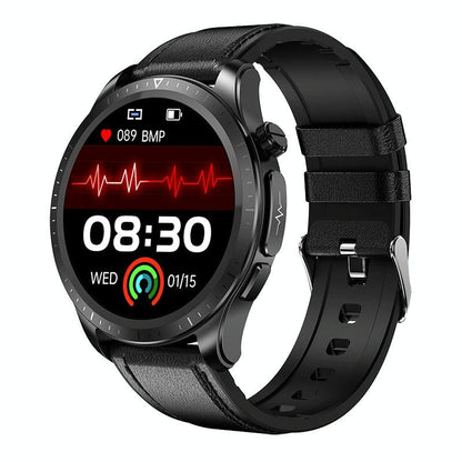 Smart Watch With Heart / Blood Monitoring - Brown