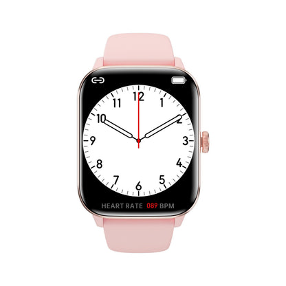 1.91 Inch Bt5.2 Smart Sport Watch Support Sleep / Heart Rate / Blood Oxygen / Temperature / Blood Pressure Health Monitor - Black