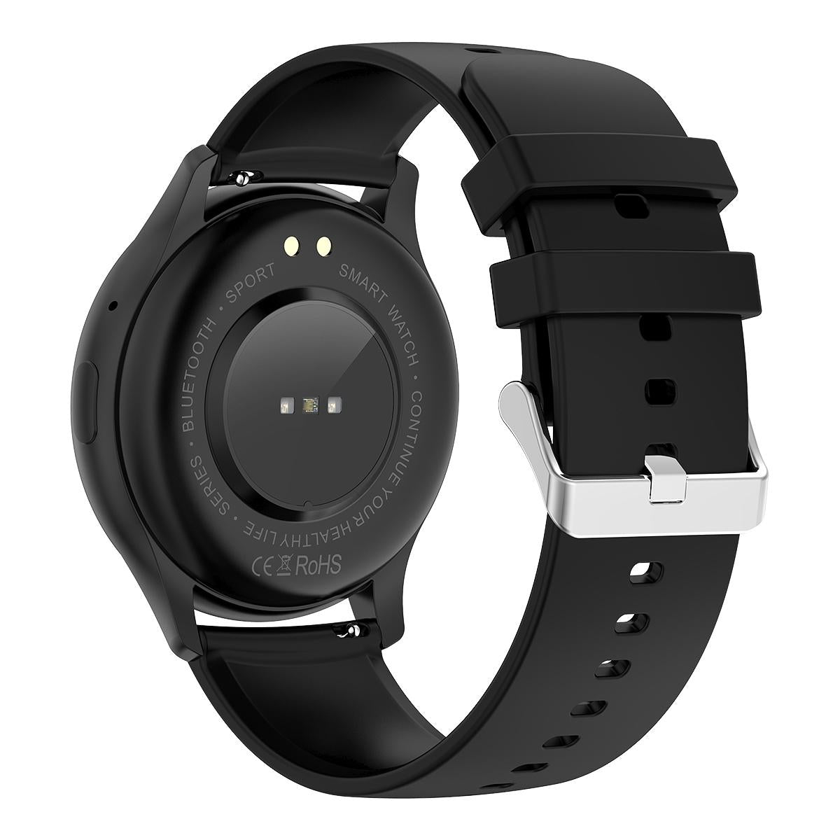 1.43 Inch Bt5.0 Ip67 Sport Smart Watch Support Bluetooth Call / Message Notification / Heart Rate / Blood Pressure Health Monitor - Silver