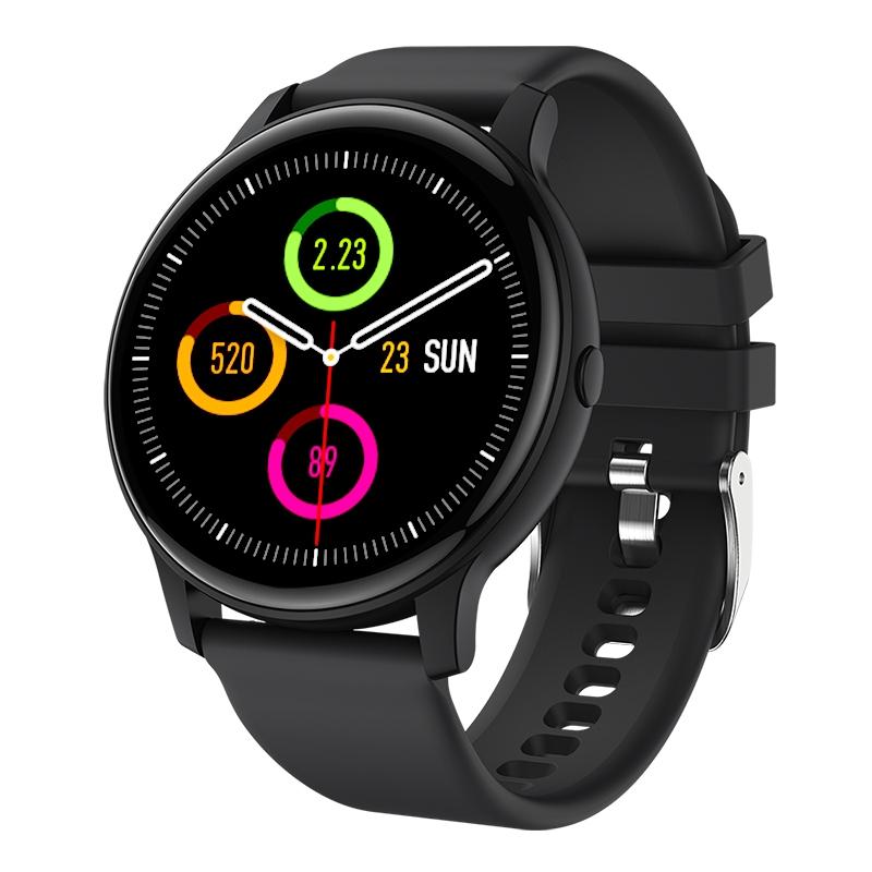 Smart Watch With Heart Rate And Blood Pressure Monitoring - Blue