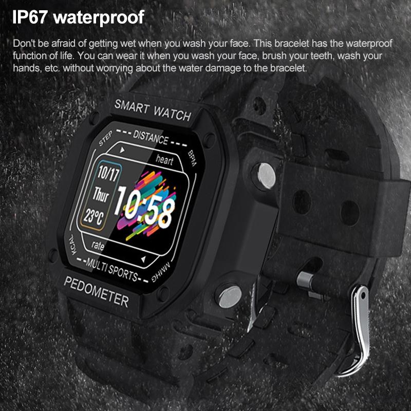 Health Monitor Smart Watch With Heart Rate And Blood Pressure