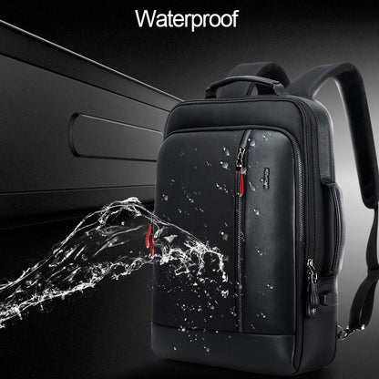 Large Capacity Business Laptop Backpack with Usb Port - Breathable & Stylish Black 30x15x44cm