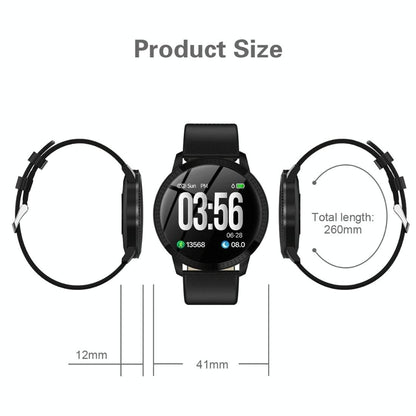 Waterproof Smartwatch With Colour Screen - Ipx67 - Black