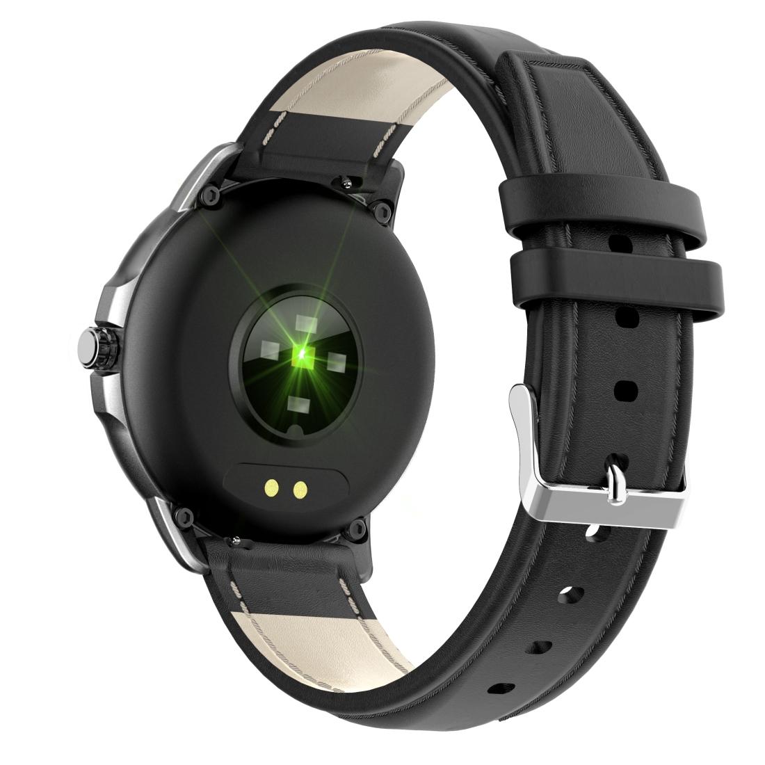 1.3 Inch Ips Colour Touch Screen Smart Watch Ip67 Waterproof Support Weather Forecast / Heart Rate Monitor / Sleep Monitor / Blood Pressure Monitoring Black