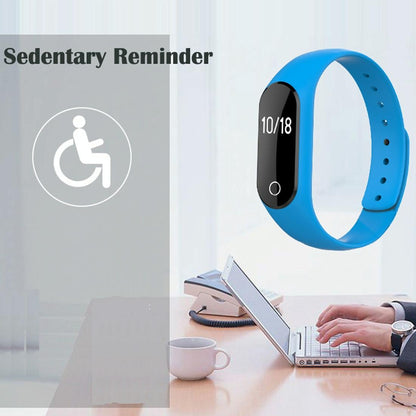 Waterproof Oled Smart Bracelet With Bluetooth Hr Monitor Pedometer And Remote Capture For Android / Ios - Black