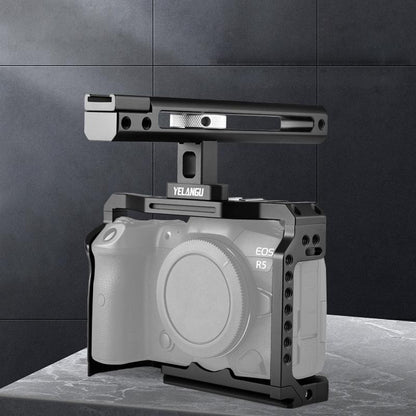 Video Camera Cage Stabilizer With Handle for Canon R5 / R6