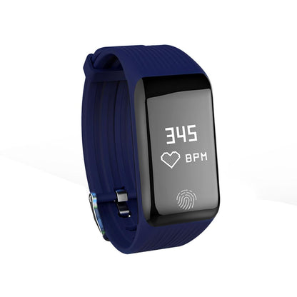 Waterproof Oled Fitness Tracker - Ip67 - Black