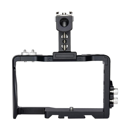 Camera Cage Stabilizer With Handle - Black for For Sony A6000 / A6300 / A6500 / A6400