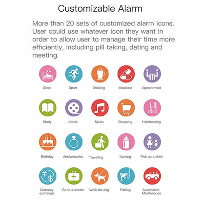 Waterproof Smart Bracelet With Call Heart Rate Bp Sleep And Sedentary Functions - Black