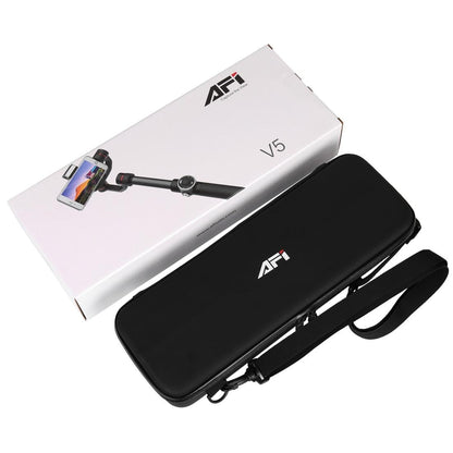 3-axis Gimbal Stabilizer with Tripod Mount & Fill Light for Smartphones - Black