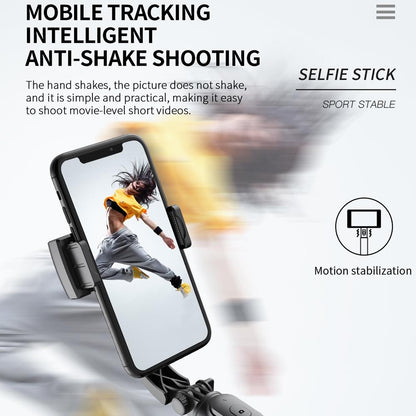 Bluetooth Gimbal Stabilizer with Remote and Tripod - Black