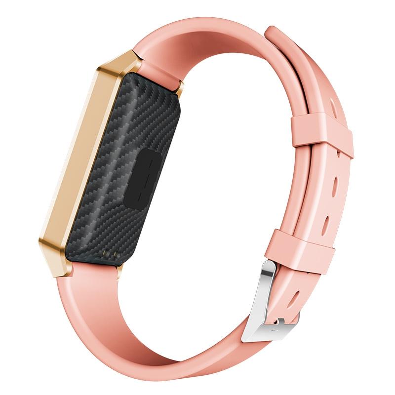 Waterproof Smart Bracelet With Tft Screen - 6 Inches - Black