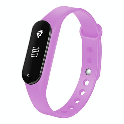 Bluetooth Smart Bracelet With Heart Rate Monitor And Sleep Tracker - Black