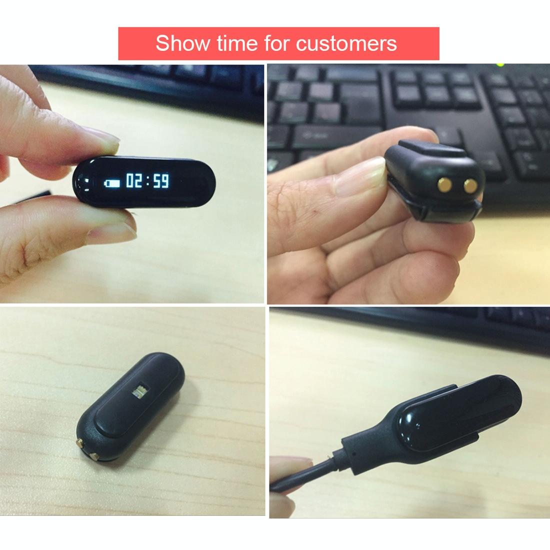 Bluetooth Smart Bracelet With Heart Rate Monitor And Sleep Tracker - Black