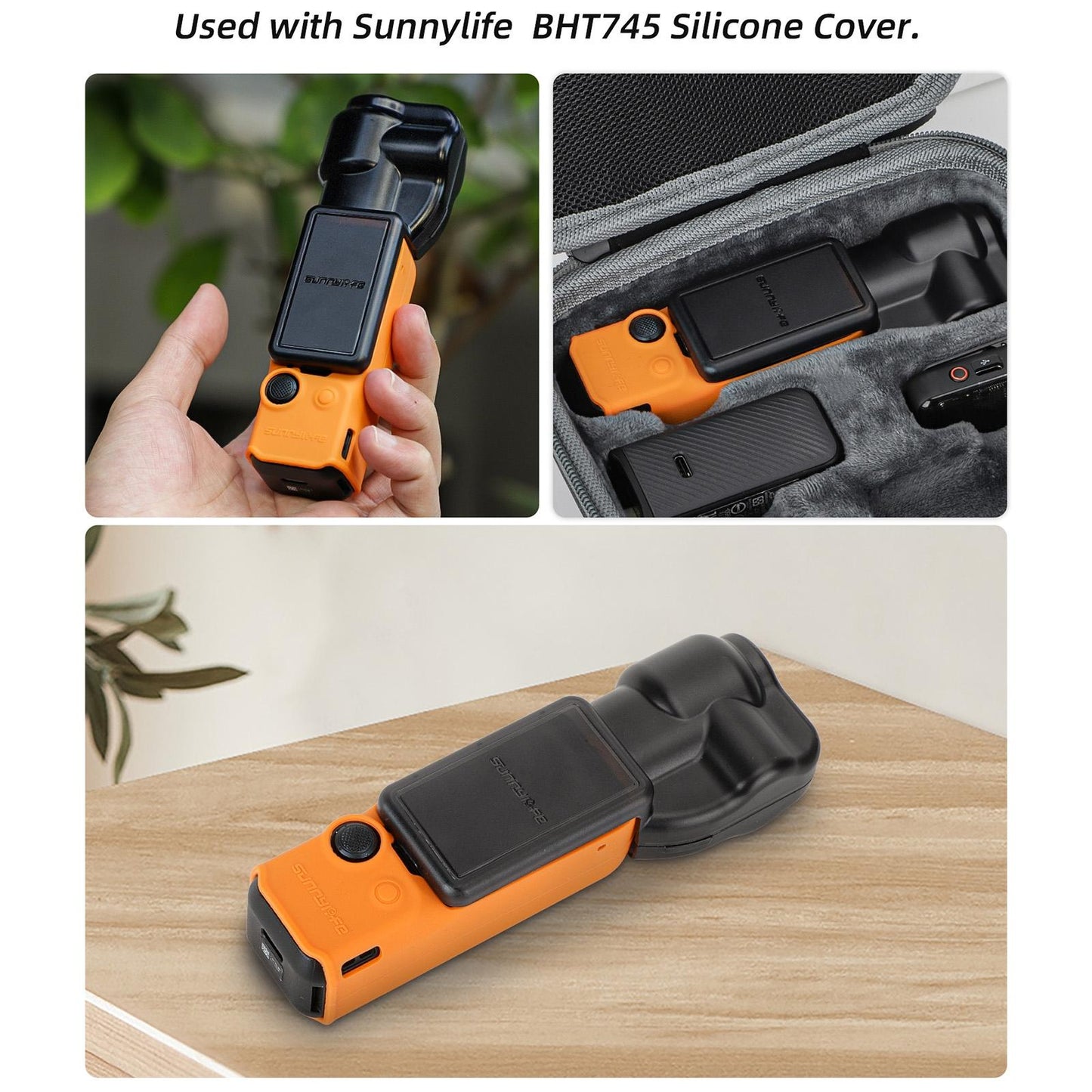Protective Gimbal Cover for Dji Pocket 3 - Integrated Design