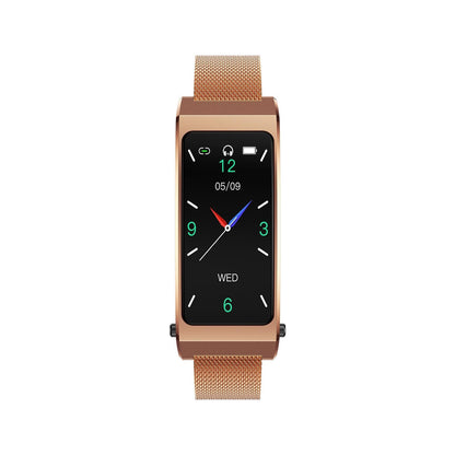 Smart Bracelet With Sleep And Oxygen Monitoring - Tft Display - Tarnish
