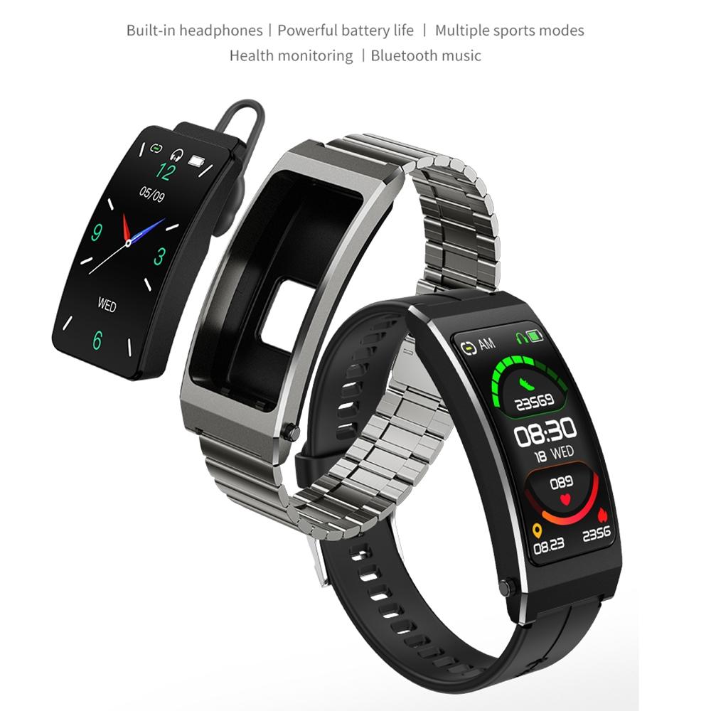 Smart Bracelet With Sleep And Oxygen Monitoring - Tft Display - Tarnish