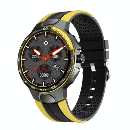 Waterproof Smart Wristband With Menstrual Cycle Reminder And Heart Rate Monitor - Yellow