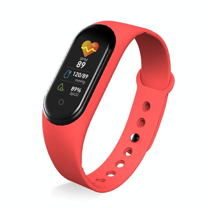 Waterproof Bluetooth Smart Watch With Hr / Bp Monitoring And Colour Screen - Purple