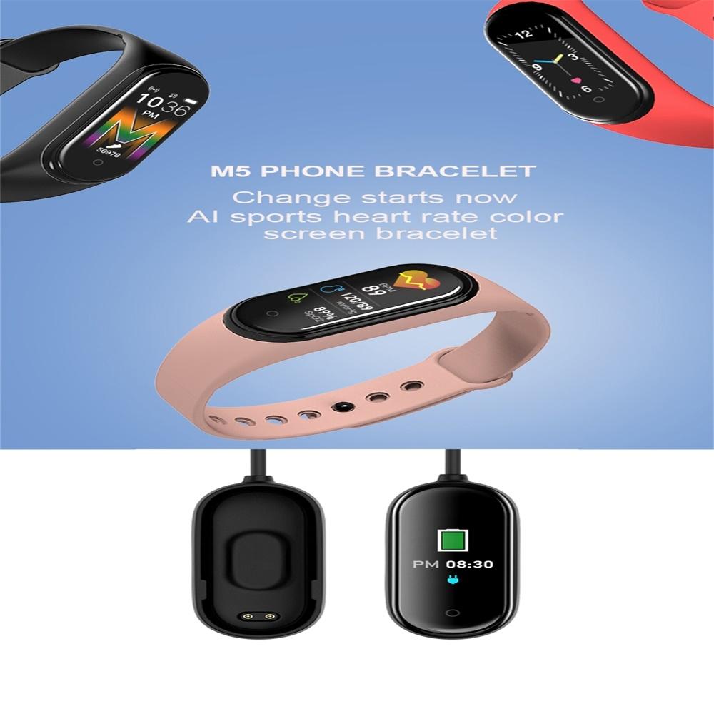 Waterproof Bluetooth Smart Watch With Hr / Bp Monitoring And Colour Screen - Purple