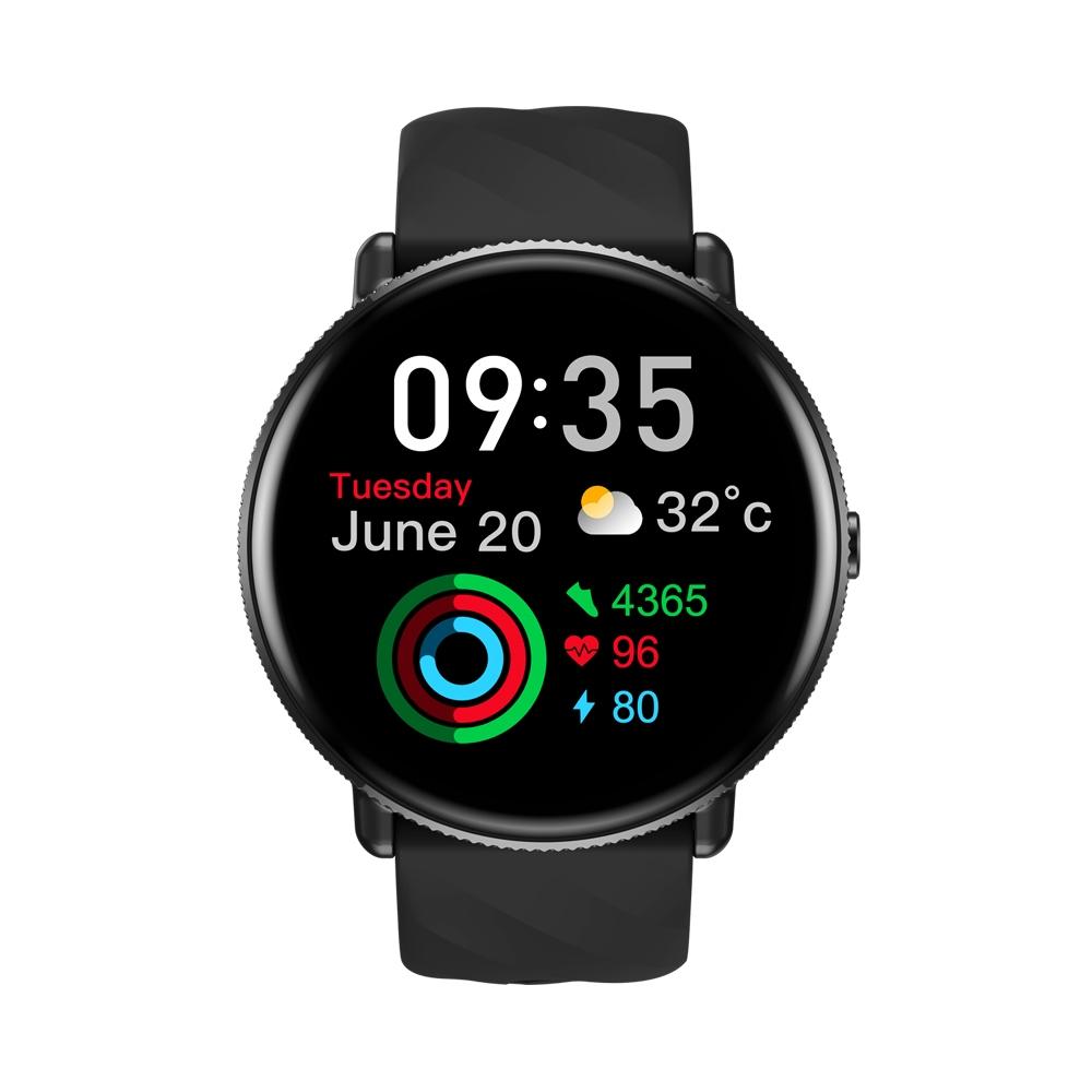 1.43 Inch Screen Voice Calling Smart Watch Support Heart Rate / Blood Pressure / Blood Oxygen - Gold