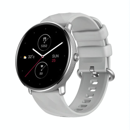 1.43 Inch Screen Voice Calling Smart Watch Support Heart Rate / Blood Pressure / Blood Oxygen - Gold