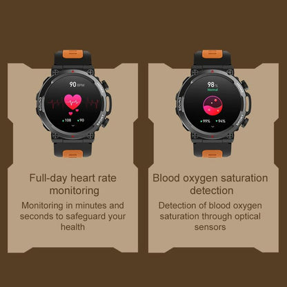 Waterproof Smart Watch With Heart Rate & Sleep Monitoring - Green
