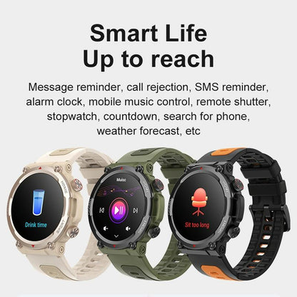 Waterproof Smart Watch With Heart Rate & Sleep Monitoring - Green