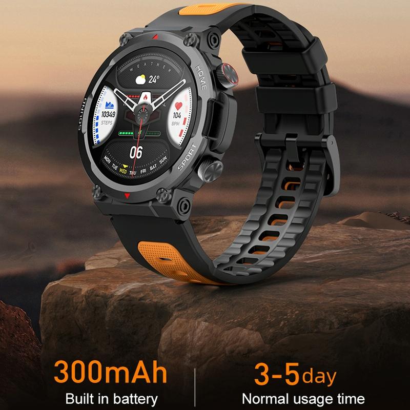 Waterproof Smart Watch With Heart Rate & Sleep Monitoring - Green