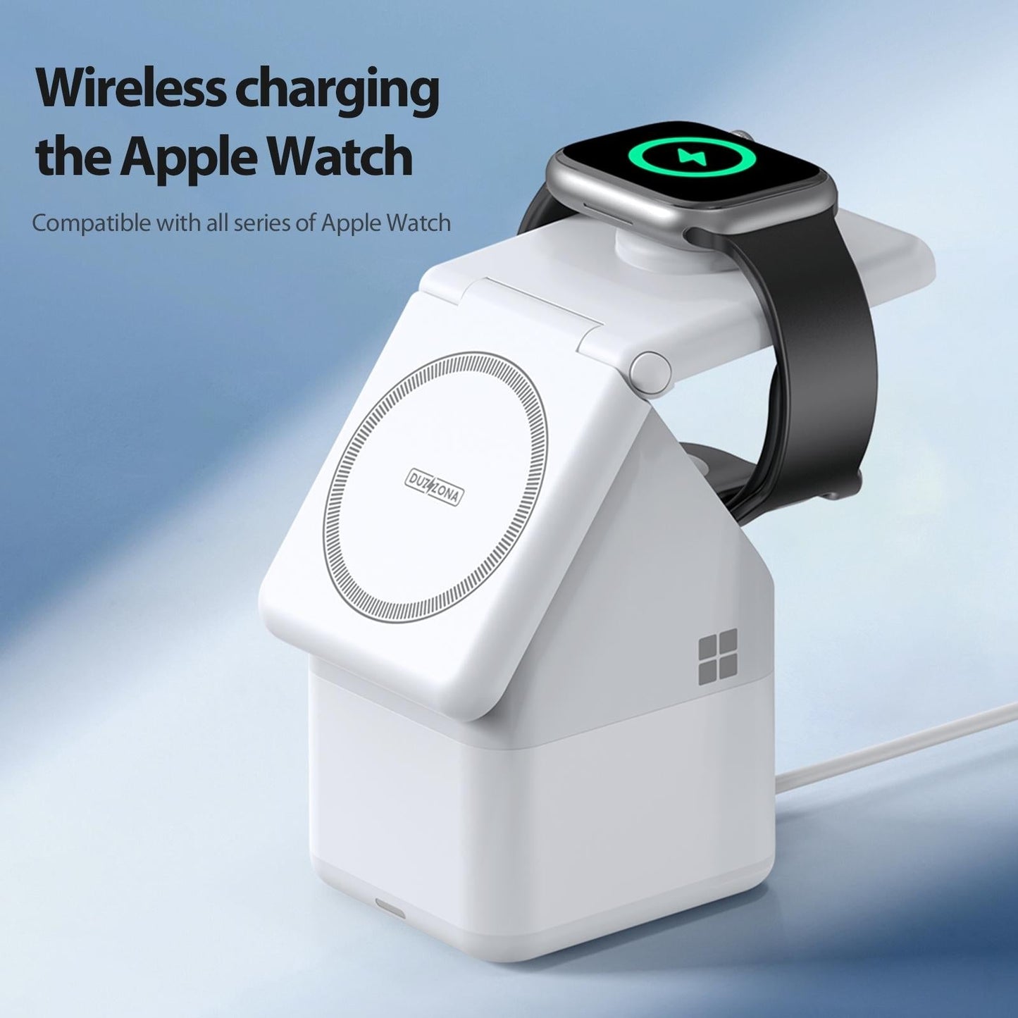 4 In 1 15W Magnetic Wireless Charger White
