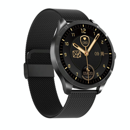 1.28 Inch Ips Colour Screen Ip67 Waterproof Smart Watch Support Blood Pressure Monitoring / Heart Rate Monitoring / Sleep Monitoring - Gold