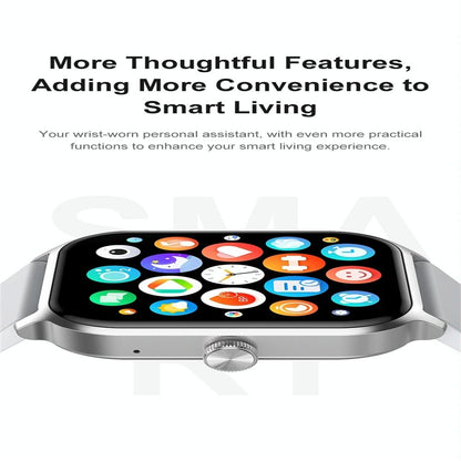 1.93 Inch Colour Screen Smart Watch Support Bluetooth Call / Health Monitoring - Blue