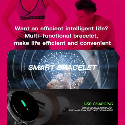 Smart Watch With Call Reminder And Health Monitoring - Waterproof - Red