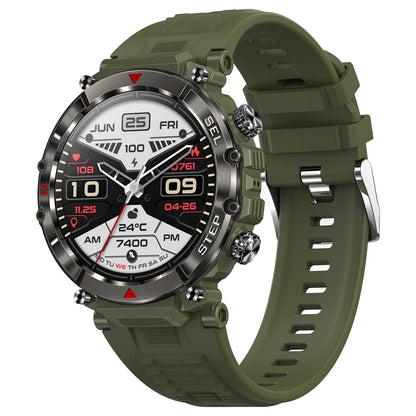 Smart Wristband With Waterproof Heart Rate And Blood Pressure Monitoring - Green