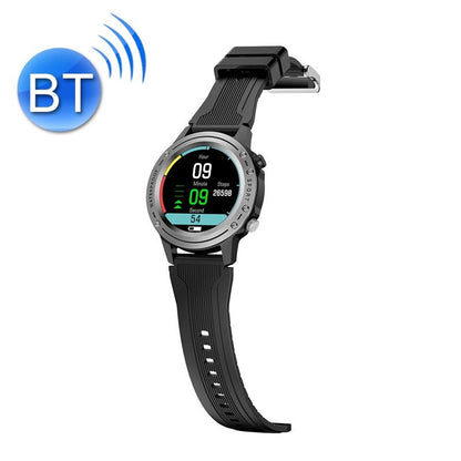 Waterproof Bluetooth Bracelet With Hr And Temperature Tracking - Silver Gray