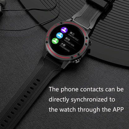 Waterproof Bluetooth Bracelet With Hr And Temperature Tracking - Silver Gray