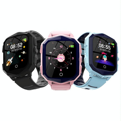 1.4 Inch 4G Gps Positioning Children Calling Watch With Sos Function - Black
