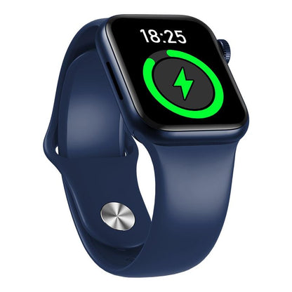 Waterproof Smart Watch With Colour Screen - 1 Inch - Blue