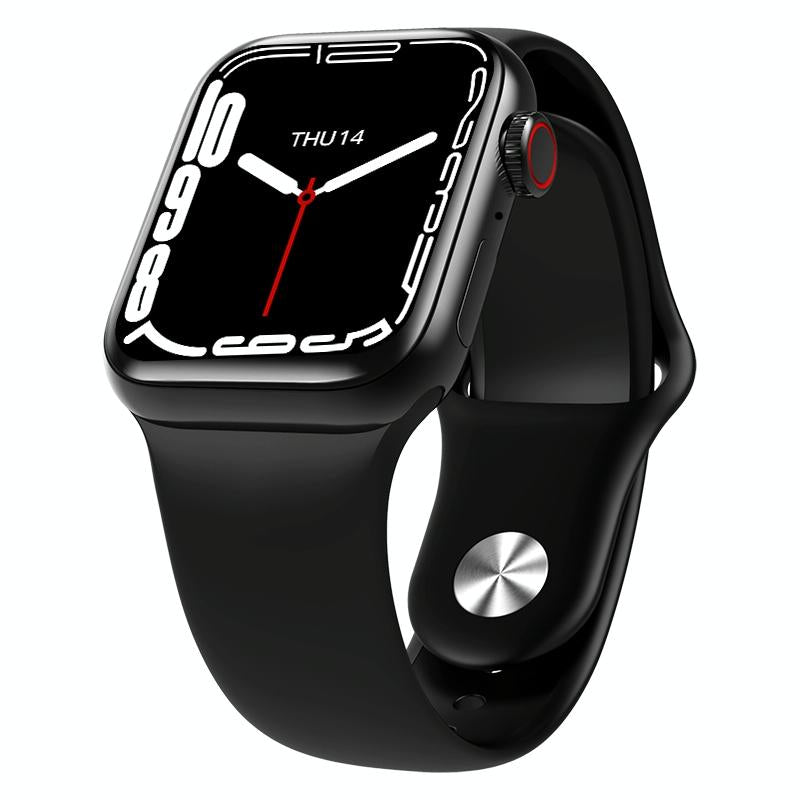 Waterproof Smart Watch With Colour Screen - 1 Inch - Blue