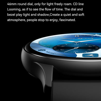 1.43 Inch Bt5.0 Ip67 Sport Smart Watch Support Bluetooth Call / Message Notification / Heart Rate / Blood Pressure Health Monitor - Gold