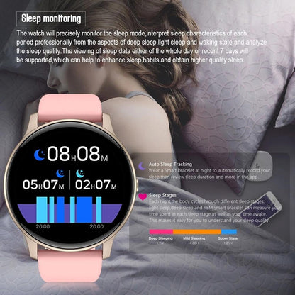 Smart Watch With Heart Rate And Blood Pressure Monitoring - Green