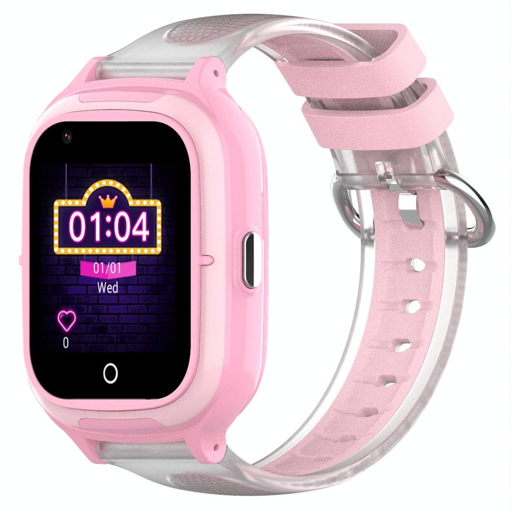4G Kids Smart Phone Positioning Watch Ip67 Waterproof / Video / Voice Calling - Black