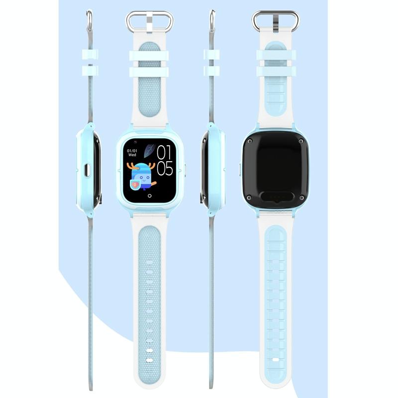 4G Kids Smart Phone Positioning Watch Ip67 Waterproof / Video / Voice Calling - Black